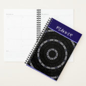 Black Blue n Silver Planner (Display)