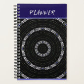 Black Blue n Silver Planner (Voorkant)