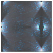 Black Blue White Abstract Geometric Pattern Fabric Stof (Close Up)