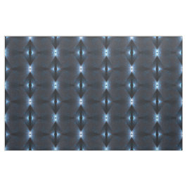 Black Blue White Abstract Geometric Pattern Fabric Stof