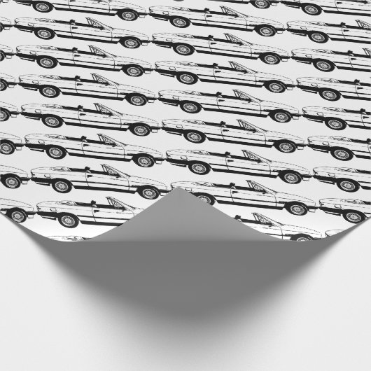 BLack BMW Cadeaupapier (Hoek)