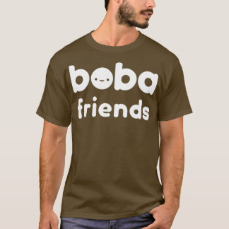 Black Boba Friends T-shirt