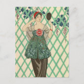 Black Bodice van George Barbier Briefkaart (Voorkant)