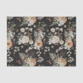 Black Boho Tissuepapier (Voorkant)