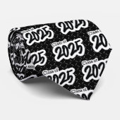 Black Bold Brush Klasse van 2025 Stropdas (Opgerold)