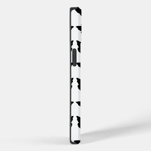 Black Bold Mod Butterflies Case-Mate iPhone Case (Achterkant / Rechts)