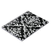 Black Bold Mod Damask Notitieboek (Linkerzijde)