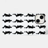 Black Bold Mod GoGo Girls Case-Mate iPhone Case (Achterkant (horizontaal))