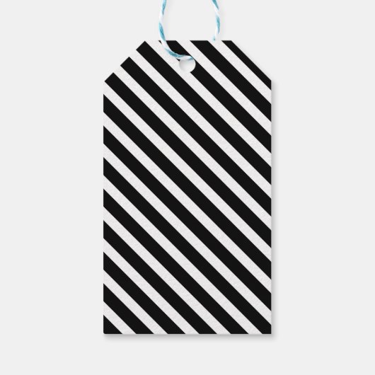 Black Bold Script Wedding Bedankt Gift Label Cadeaulabel (Achterkant)