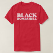 Black Bombshell T-shirt (Design voorkant)