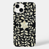 Black Bone Inlay-telefoontas Case-Mate iPhone Case (Achterkant)