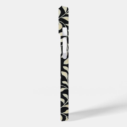 Black Bone Inlay-telefoontas Case-Mate iPhone Case (Achterkant / Links)