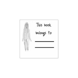 Black Book Lover Persoonlijke Bibliotheek Boek Sta Rubberstempel