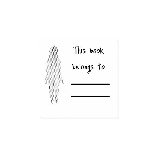 Black Book Lover Persoonlijke Bibliotheek Boek Sta Rubberstempel (Afrduk)