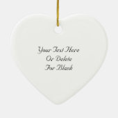 Black Border Collie Face Dog Ornament (Achterkant)