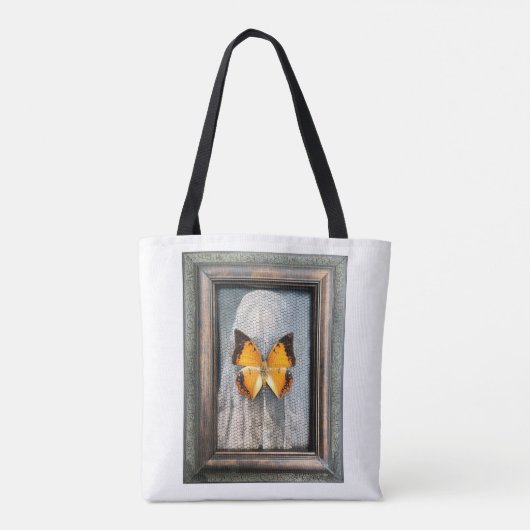 Black-Bordered Charaxes Butterfly Canvas tas (Achterkant)