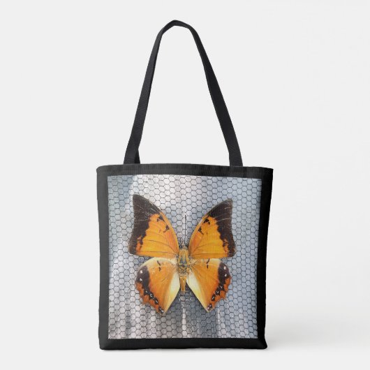 Black-Bordered Charaxes Butterfly Canvas tas (Achterkant)