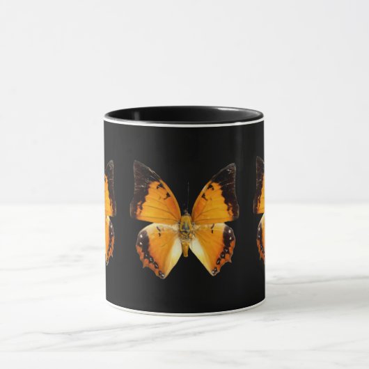 Black-Bordered Charaxes Butterfly Coffee Mok (Midden)