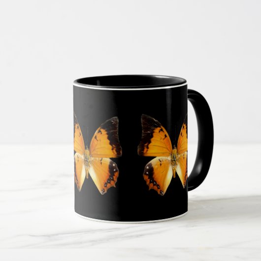 Black-Bordered Charaxes Butterfly Coffee Mok (Voorkant rechts)