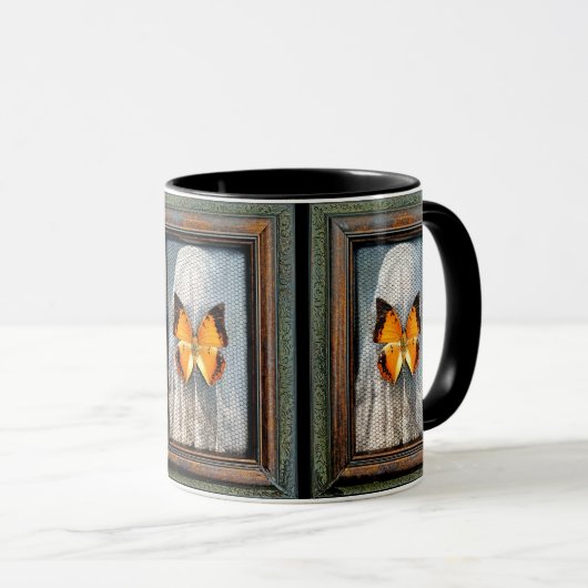 Black-Bordered Charaxes Butterfly Coffee Mok NV2 (Voorkant rechts)