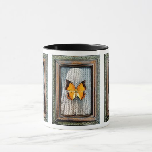 Black-Bordered Charaxes Butterfly Coffee Mok NV3 (Midden)