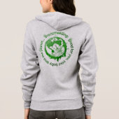 Black Borstvoeding Week Hoodie (Achterkant)