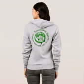 Black Borstvoeding Week Hoodie (Achterkant volledig)