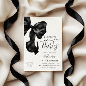 Black Bow 30e verjaardag Kaart