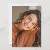 Black Bow 40th Birthday Kaart (Achterkant)