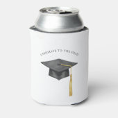 Black Bow Coquette Grad Party Blikjeskoeler (Blikje Achterkant)