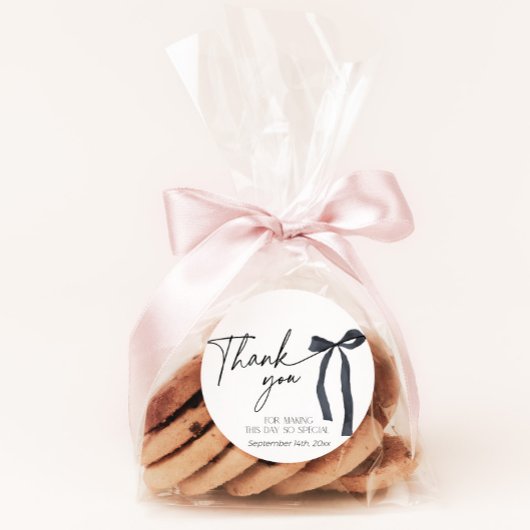 Black Bow Gothic Bruids Favoriet Sticker