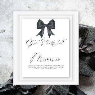 Black Bow Herinneringen met de bruid Poster