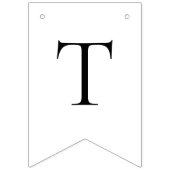 Black Bow Het binden van de Knoop Vrijgezellenfees Vlaggetjes (Tweede vlag)