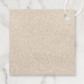 Black Bow & Pearls Bridal Shower Thank you  Bedankjes Labels (Achterkant)