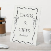 Black Bow Stropdas de Knoop Vrijgezellenfeest Kaar Reclamebord Met Voetstuk (Insitu)