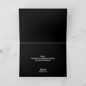 Black Bow Stropdas Gepersonaliseerde Groomsman Voo (Binnen)