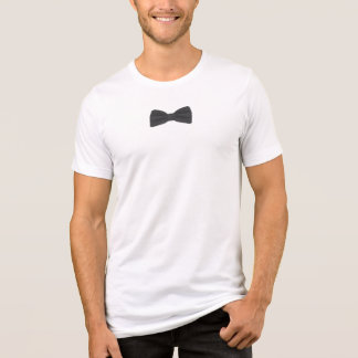 Black Bow Tie – Classic Formal Fashion Tri-Blend Shirt
