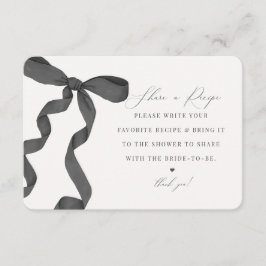 Black Bow Tying the Knot Deel een recept invoegen Informatiekaartje
