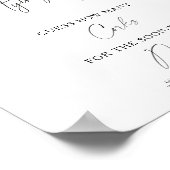 Black Bow Vrijgezellenfeest Hoeveel Kurken Poster (Hoek)