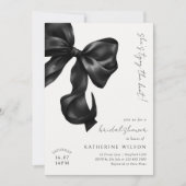 Black Bow-Vrijgezellenfeest Kaart (Voorkant)