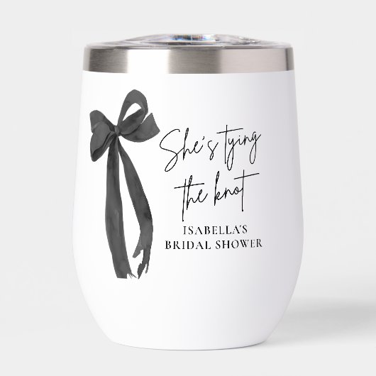 Black Bow Ze is de knoop Vrijgezellenfeest (Voorkant)