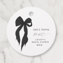 Black Bow Ze is de knoop Vrijgezellenfeest