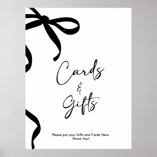 Black Bow Ze is de knoop Vrijgezellenfeest Poster (Voorkant)