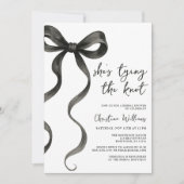 Black Bow Ze is het knopen van de knoop Vrijgezell Kaart (Voorkant)