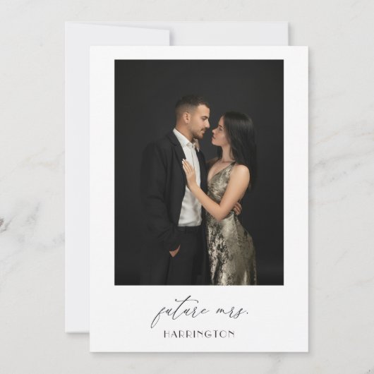 Black Bow Ze is het vastbinden van de knoop Foto V Kaart (Achterkant)