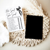 Black Bow zei dat ze Vrijgezellenfeest spel zei Kaart