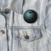 Black Bowling Ball Button (In situ)