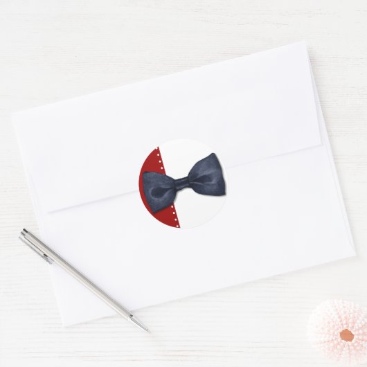 Black Bowtie Sticker (Envelop)
