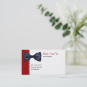 Black BowTie Visitekaartje (Staand voorkant)