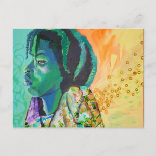 Black Boy Dreaming Briefkaart